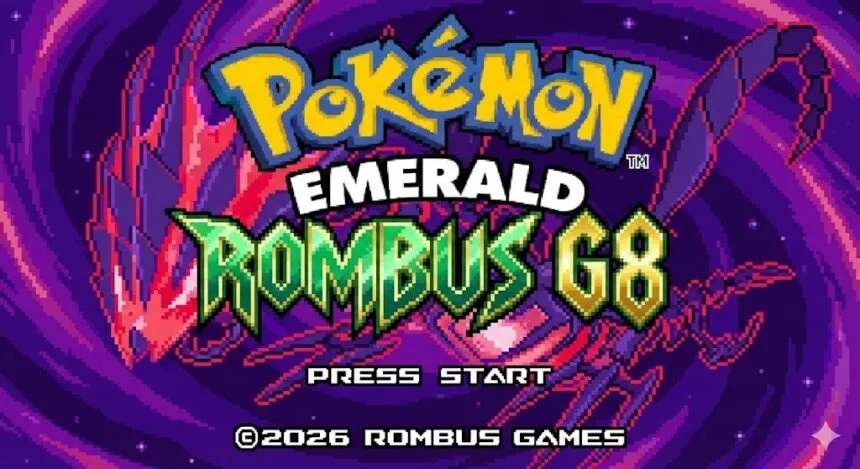 Pokémon Emerald Rhombus G8 background